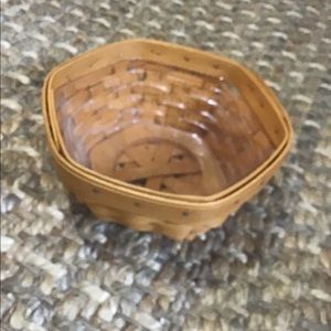 Longaberger basket 6 sided